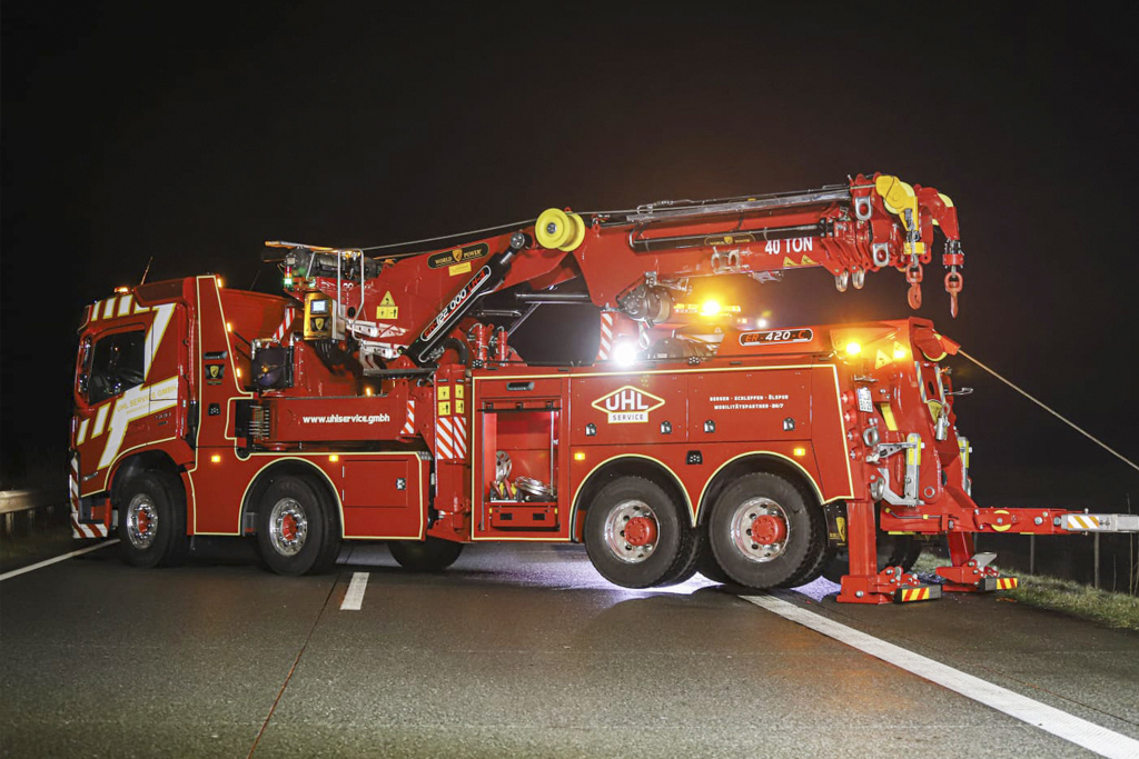 Bergungen Schwerlast 24/7 Rotator